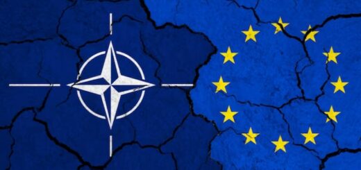 EU and NATO symbols