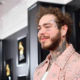 Post Malone in front of music awards